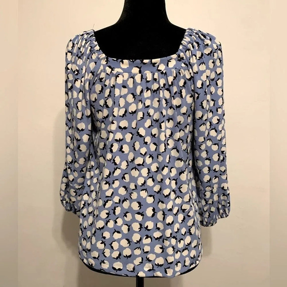 POPSUGAR NWOT‎ Knit Squareneck Peasant Top - Picture 5 of 8